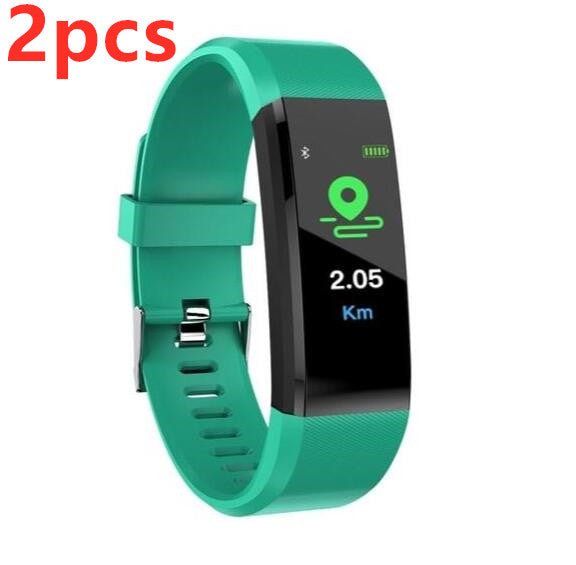 Smart Bracelet With Bluetooth Wristband Heart Rate Monitor Watch Activity Fitness Tracker | Luxury Home Accessories | Heulog Glow