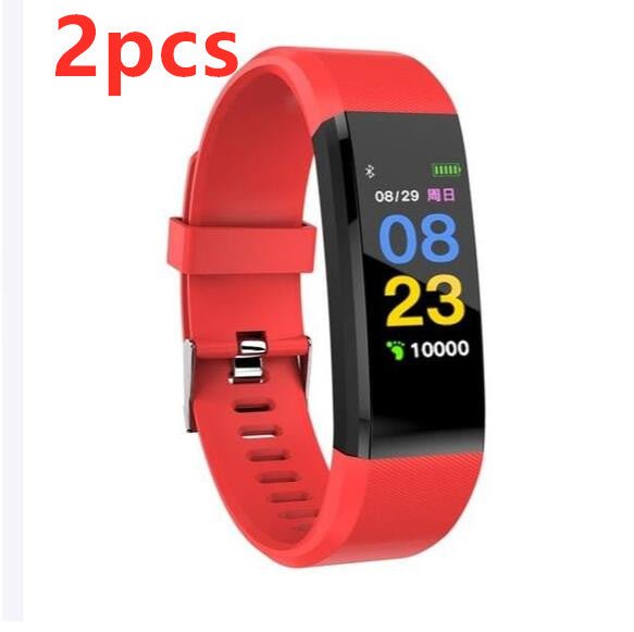 Smart Bracelet With Bluetooth Wristband Heart Rate Monitor Watch Activity Fitness Tracker | Luxury Home Accessories | Heulog Glow