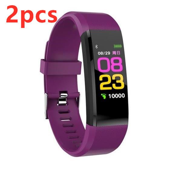 Smart Bracelet With Bluetooth Wristband Heart Rate Monitor Watch Activity Fitness Tracker | Luxury Home Accessories | Heulog Glow