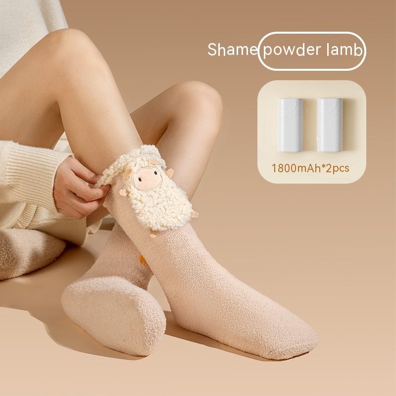 Smart Feet Warmer Electric Heating Socks Warm And Cute | Luxury Home Accessories | Heulog Glow