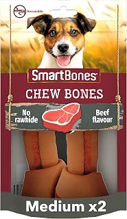 Smartbones beef 1 large knot | Luxury Home Accessories | Heulog Glow