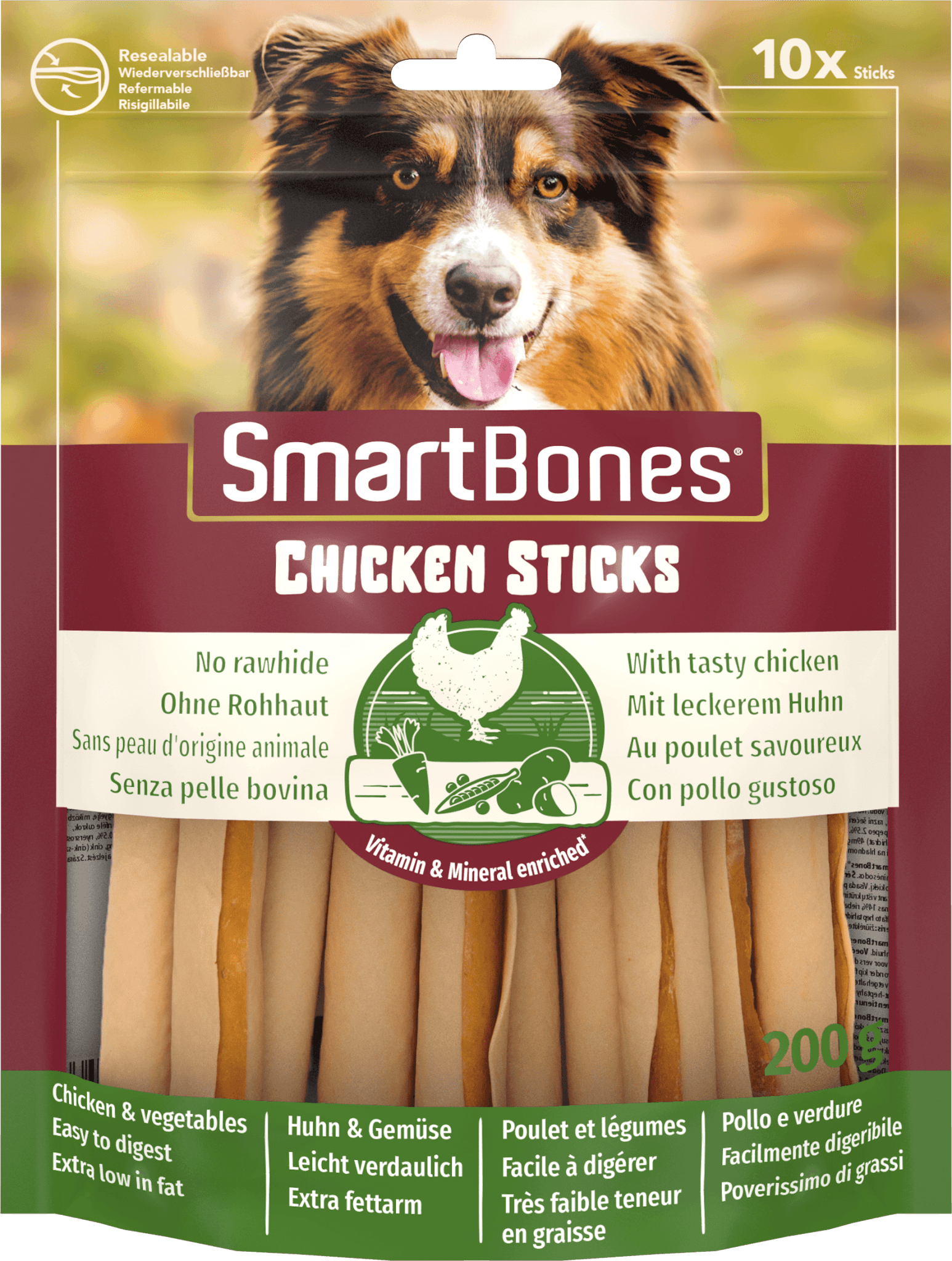 SmartBones Chicken 10pc x 10 | Luxury Home Accessories | Heulog Glow