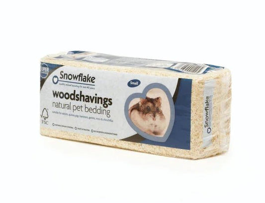 Snowflake Small Woodshavings | Luxury Home Accessories | Heulog Glow