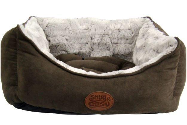 Snug&Cosy Novara Brown Rectangle Bed | Luxury Home Accessories | Heulog Glow