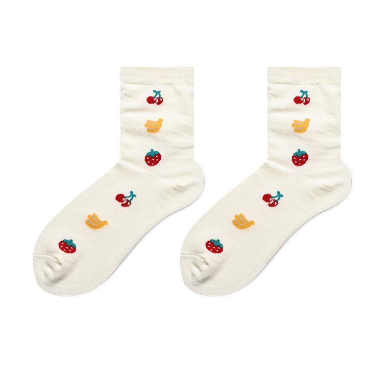 Socks Female Japanese Cute Cartoon Hand-painted Stockings Korean Version | Luxury Home Accessories | Heulog Glow