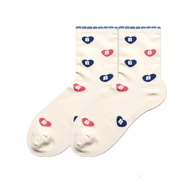 Socks Female Japanese Cute Cartoon Hand-painted Stockings Korean Version | Luxury Home Accessories | Heulog Glow