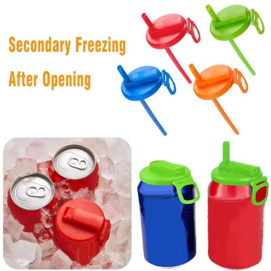 Soda Can Lid Straw Soda Can Lid Cola Cans Cup Lid Reusable Can Stopper For Soda Beer Drinks Juice Coke Beverage Cap Fits Standard Coke Can | Luxury Home Accessories | Heulog Glow