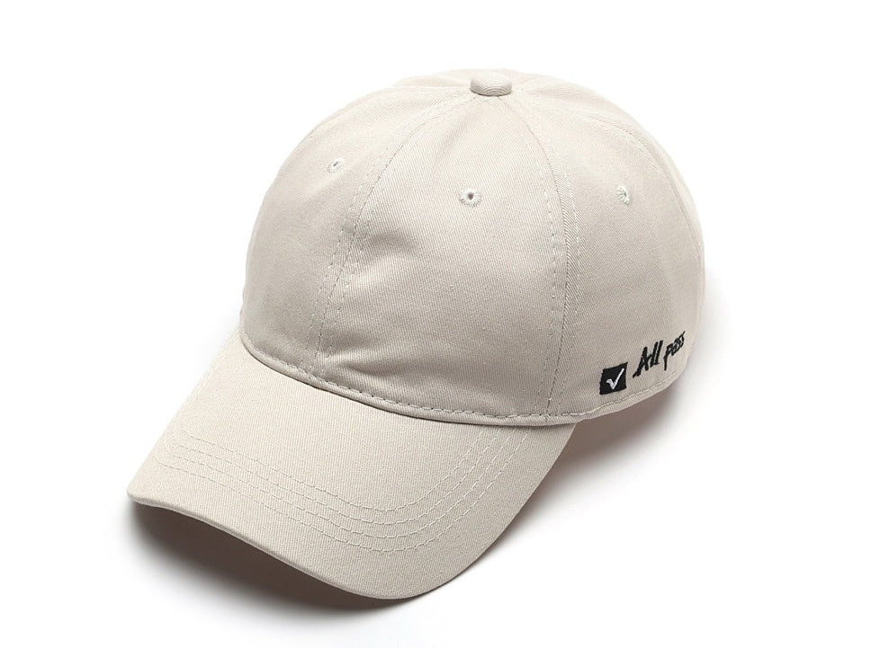 Soft top cap with side letter embroidery | Luxury Home Accessories | Heulog Glow