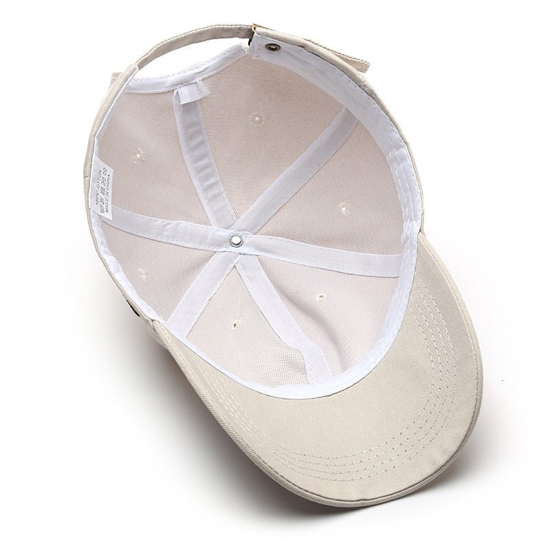 Soft top cap with side letter embroidery | Luxury Home Accessories | Heulog Glow