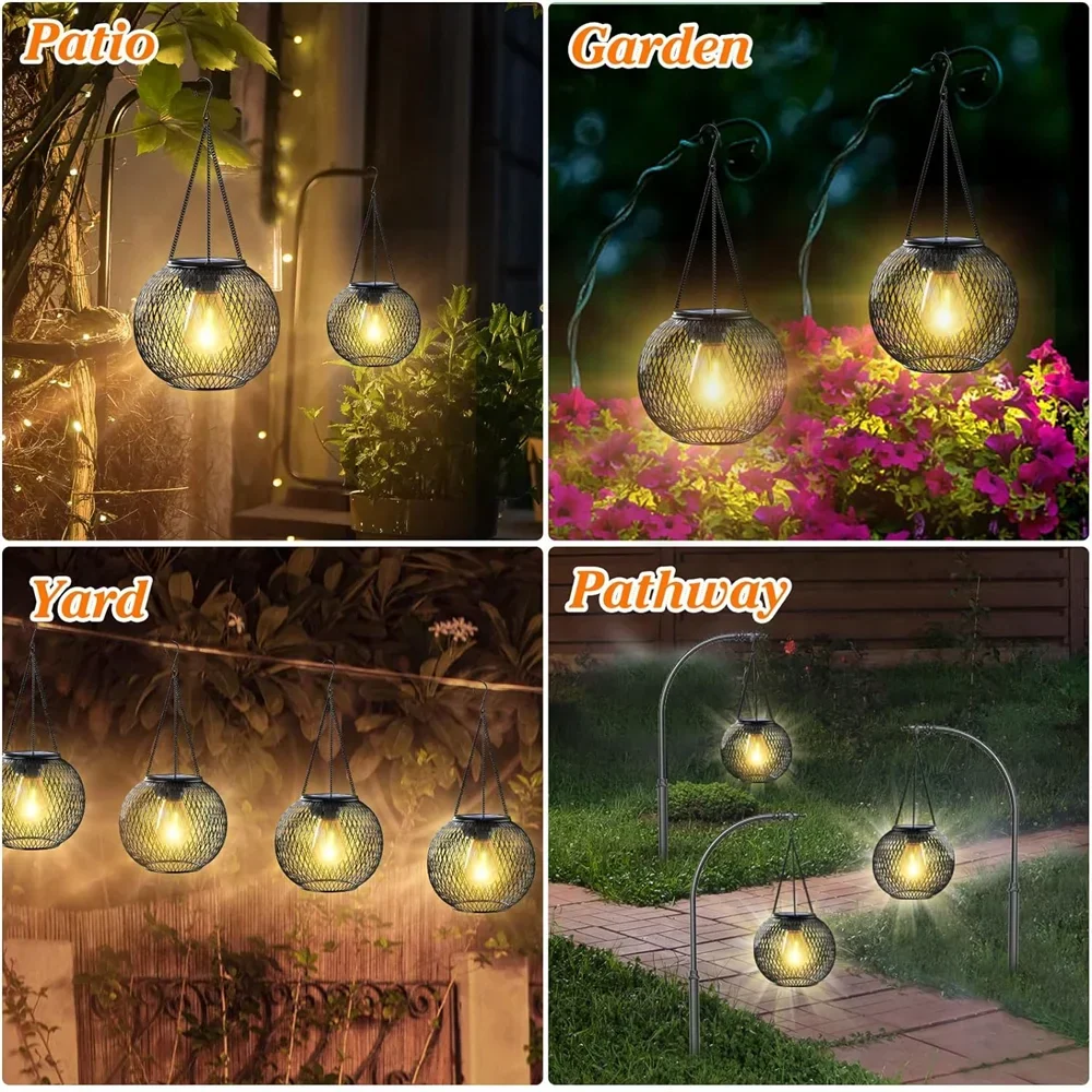 Solar Decorative Outdoor Hanging Lights Waterproof | Luxury Home Accessories | Heulog Glow