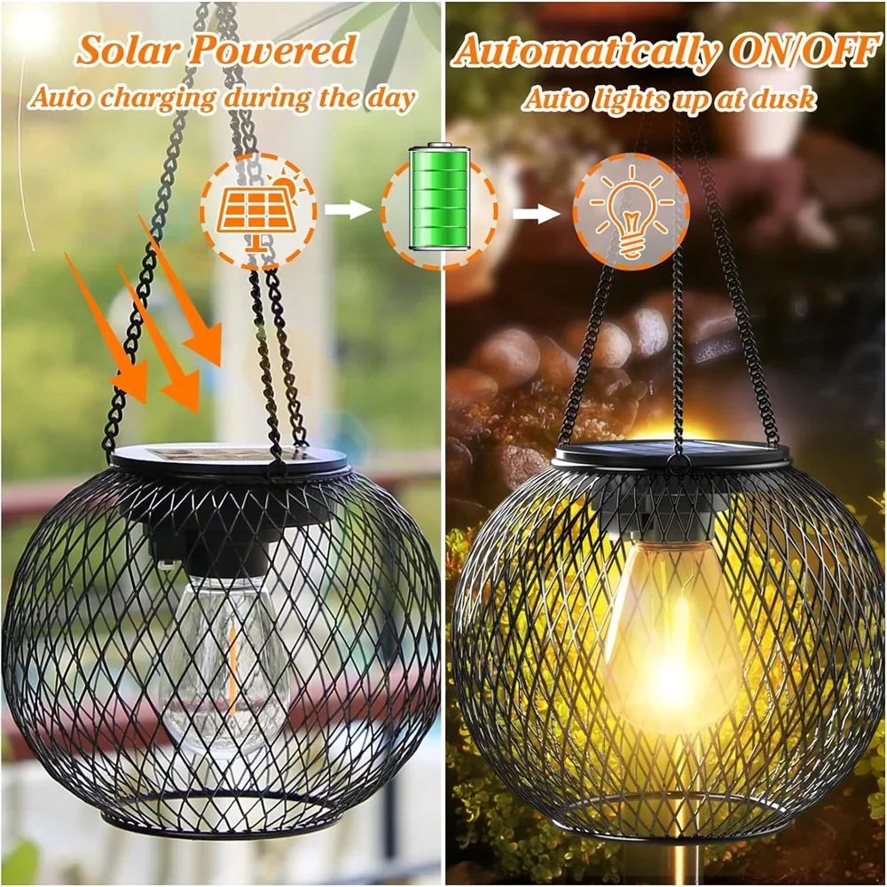 Solar Decorative Outdoor Hanging Lights Waterproof | Luxury Home Accessories | Heulog Glow