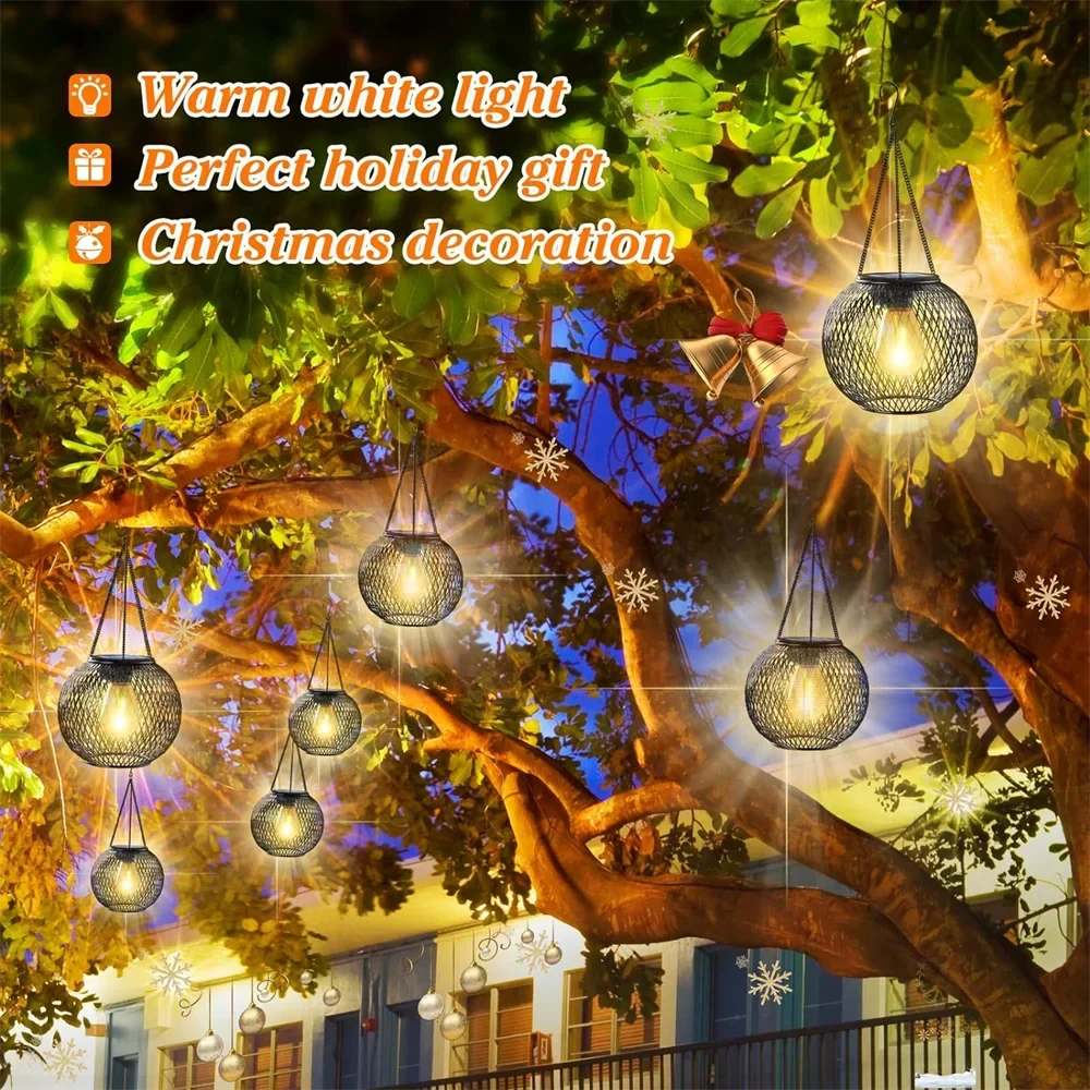Solar Decorative Outdoor Hanging Lights Waterproof | Luxury Home Accessories | Heulog Glow