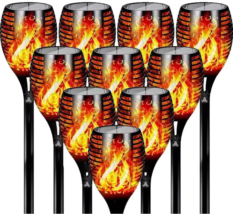 Solar Flame Torch Lights | Luxury Home Accessories | Heulog Glow
