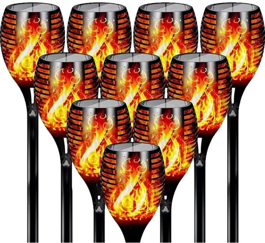 Solar Flame Torch Lights | Luxury Home Accessories | Heulog Glow