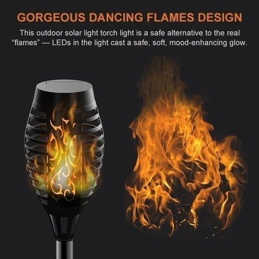 Solar Flame Torch Lights | Luxury Home Accessories | Heulog Glow