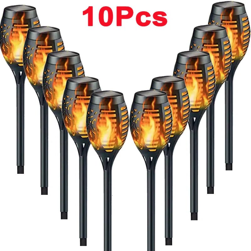 Solar Flame Torch Lights | Luxury Home Accessories | Heulog Glow