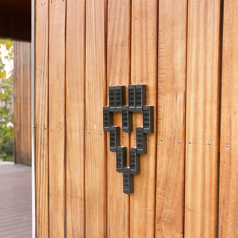 Solar LED Wall Lamp Outdoor Waterproof | Luxury Home Accessories | Heulog Glow