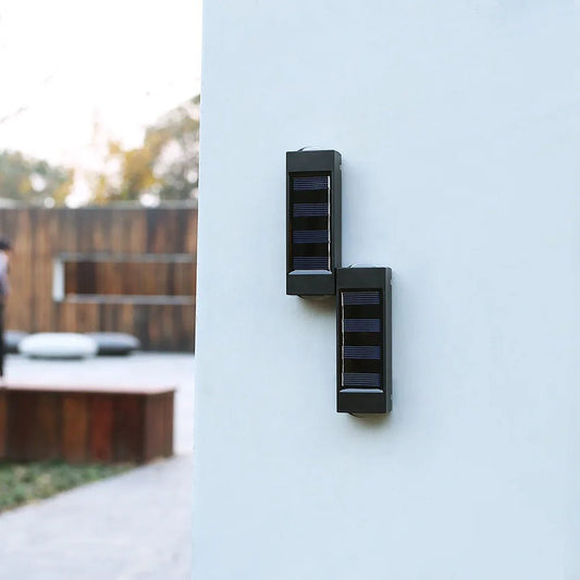 Solar LED Wall Lamp Outdoor Waterproof | Luxury Home Accessories | Heulog Glow