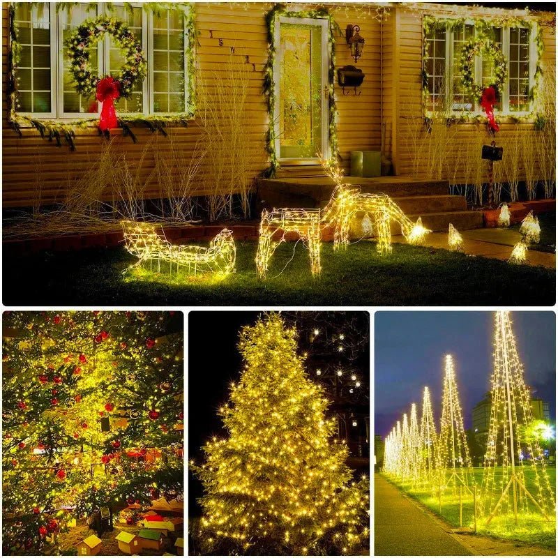 Solar String Lights Outdoor Waterproof | Luxury Home Accessories | Heulog Glow