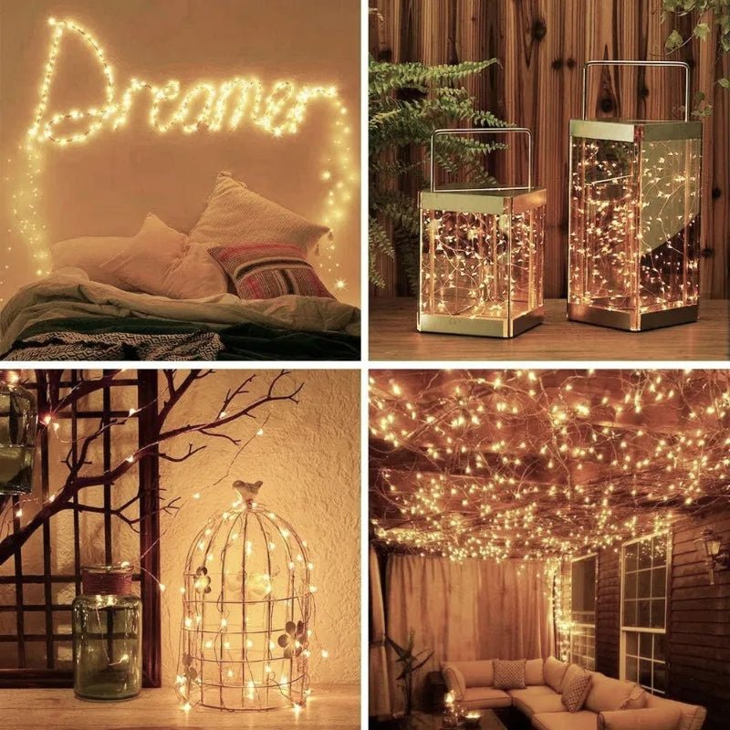 Solar String Lights Outdoor Waterproof | Luxury Home Accessories | Heulog Glow