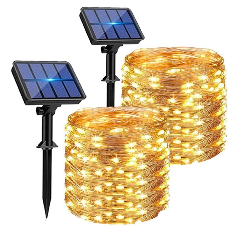 Solar String Lights Outdoor Waterproof | Luxury Home Accessories | Heulog Glow