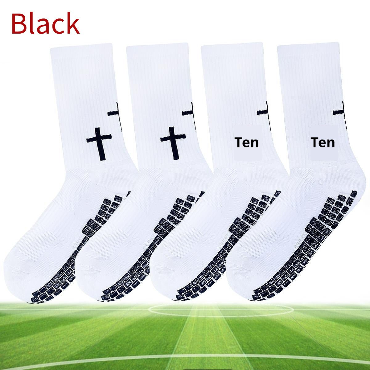 Solid Color Classic High Tube Football Socks | Luxury Home Accessories | Heulog Glow