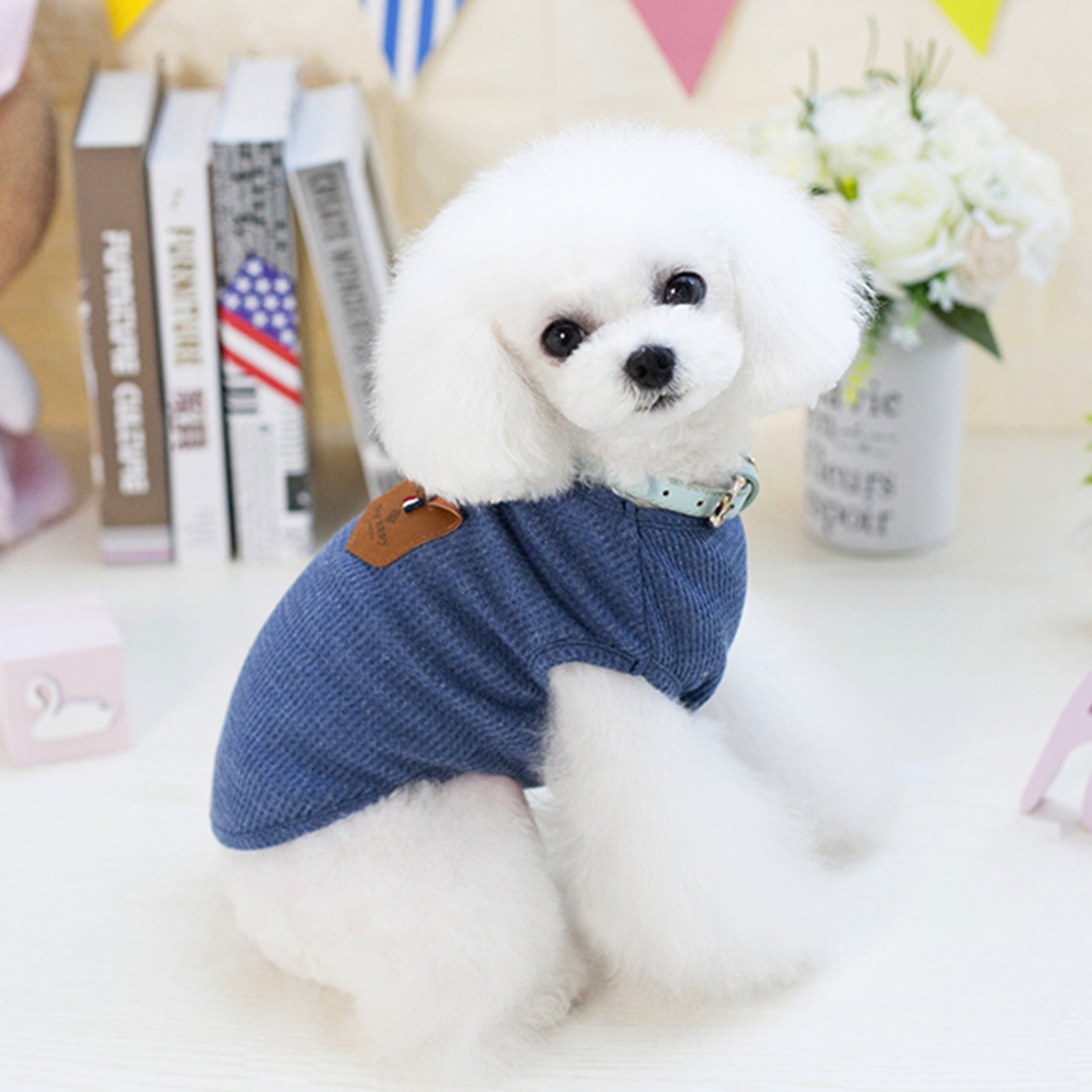 Solid color dog breathable T-shirt vest | Luxury Home Accessories | Heulog Glow