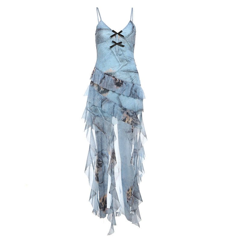 Solid-color Figure-hugging High-waisted Fashionable V-neck Strapless Dress | Luxury Home Accessories | Heulog Glow