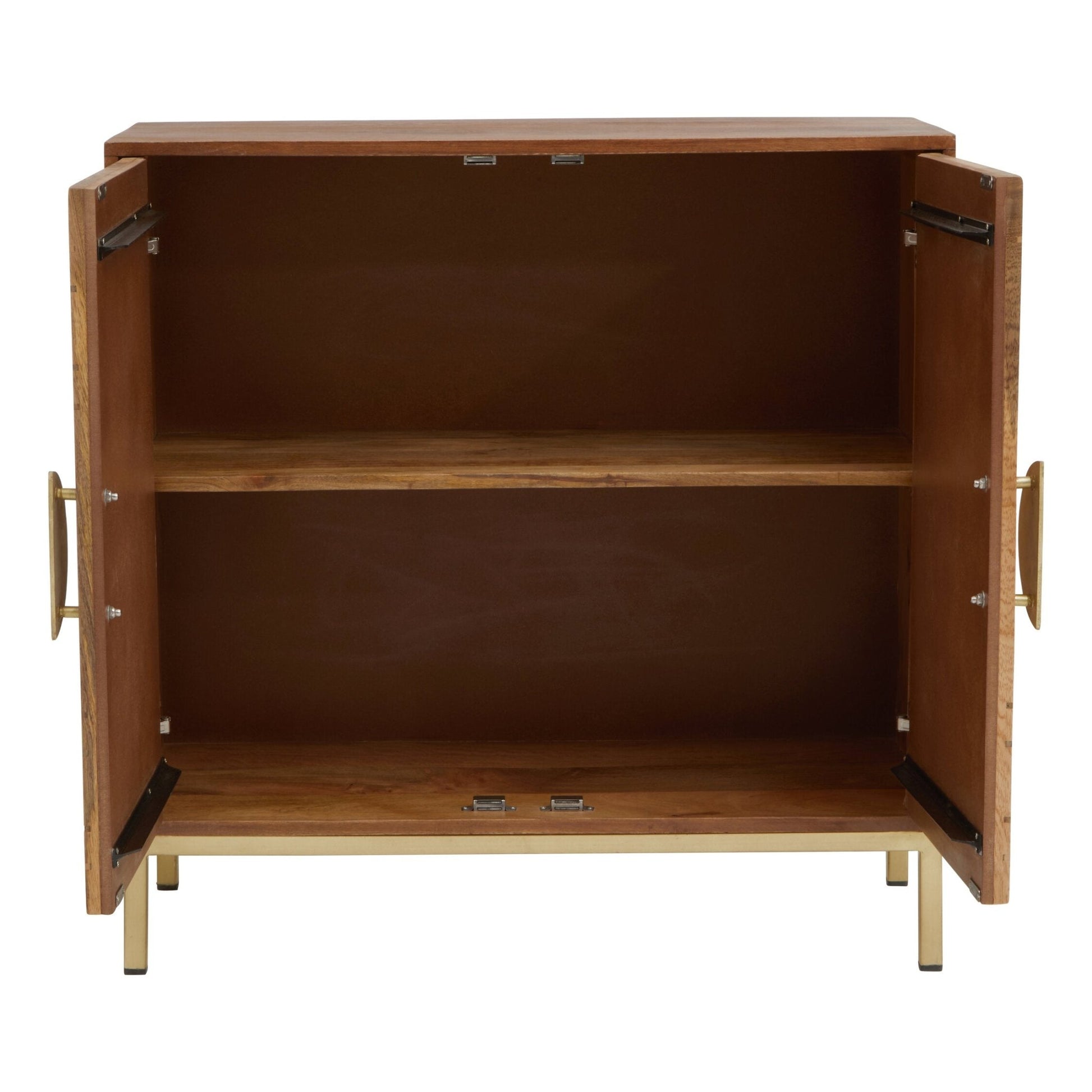 Sona Two Door Mango Wood Sideboard | Luxury Home Accessories | Heulog Glow