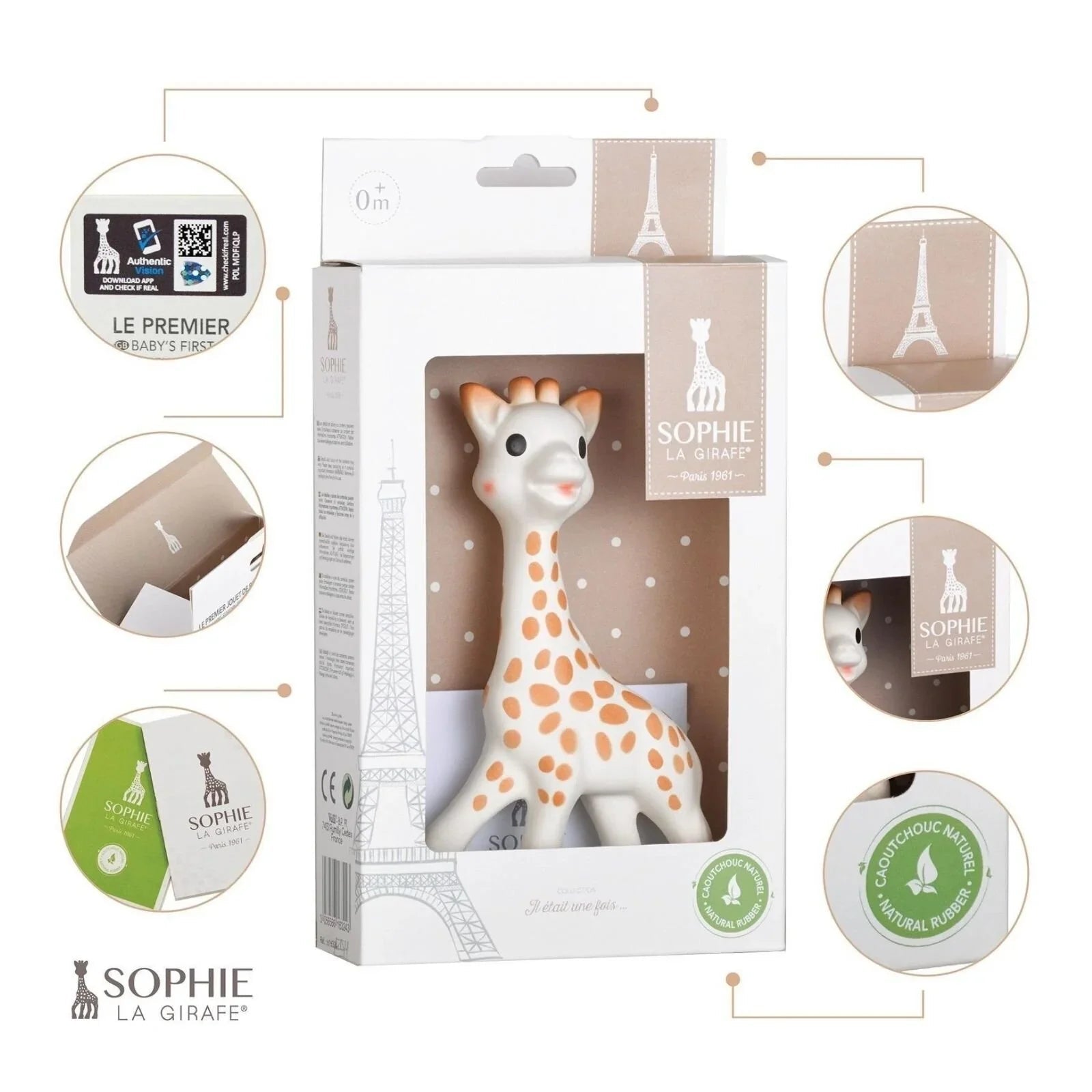 Sophie La Girafe Teether 12+ months | Luxury Home Accessories | Heulog Glow