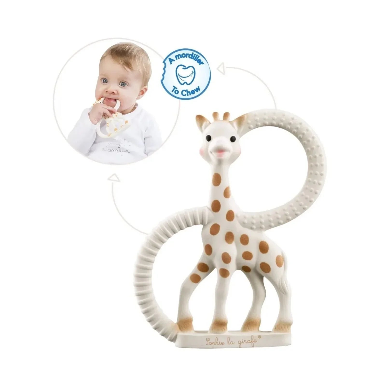Sophie La Girafe Teething Ring | Luxury Home Accessories | Heulog Glow