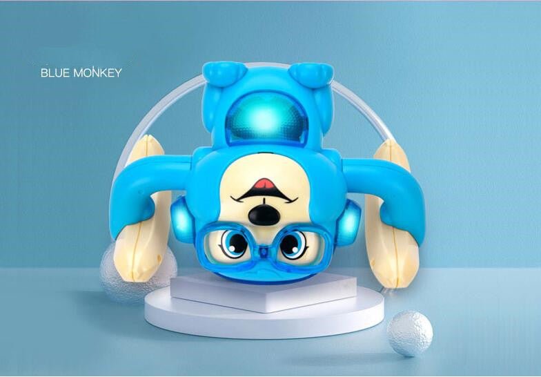Sounding, Rolling And Somersault Monkey Electric Toy | Luxury Home Accessories | Heulog Glow