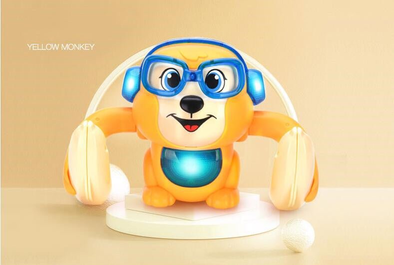 Sounding, Rolling And Somersault Monkey Electric Toy | Luxury Home Accessories | Heulog Glow