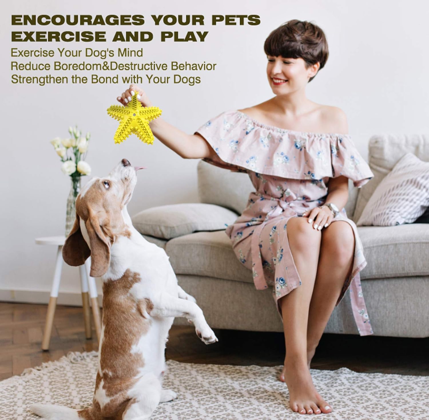 Sounding Starfish The Natural Toothbrush For Small And Medium Dogs Starfish Natural Tooth Brush Teeth Cleaning | Luxury Home Accessories | Heulog Glow
