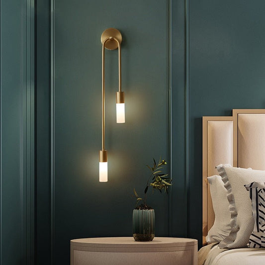 Spire Sleek LED Wall Light 12W Warm White Modern Metal G9 Bulb | Luxury Home Accessories | Heulog Glow