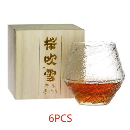 Spirits Simple Crystal Glass Water Cup Whisky Cup | Luxury Home Accessories | Heulog Glow