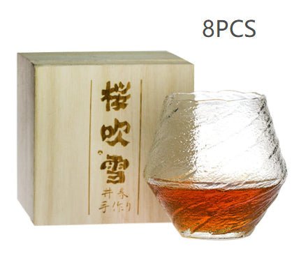 Spirits Simple Crystal Glass Water Cup Whisky Cup | Luxury Home Accessories | Heulog Glow