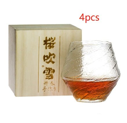 Spirits Simple Crystal Glass Water Cup Whisky Cup | Luxury Home Accessories | Heulog Glow