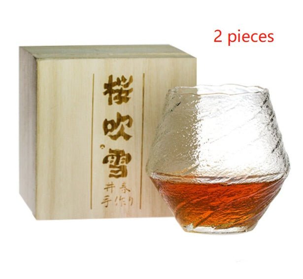 Spirits Simple Crystal Glass Water Cup Whisky Cup | Luxury Home Accessories | Heulog Glow