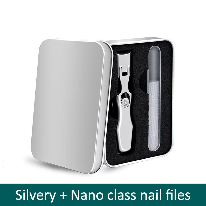 Splash Resistant Stainless Steel Nail Clippers With Large Openings | Luxury Home Accessories | Heulog Glow