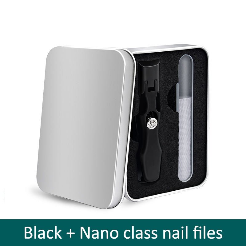 Splash Resistant Stainless Steel Nail Clippers With Large Openings | Luxury Home Accessories | Heulog Glow
