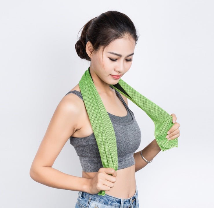 Sports Quick-Drying Cooling Towel Swimming Gym Travel Cycling Gym Club Yoga Sports Cold Feeling Sport Towels To Take Carry Hot | Luxury Home Accessories | Heulog Glow