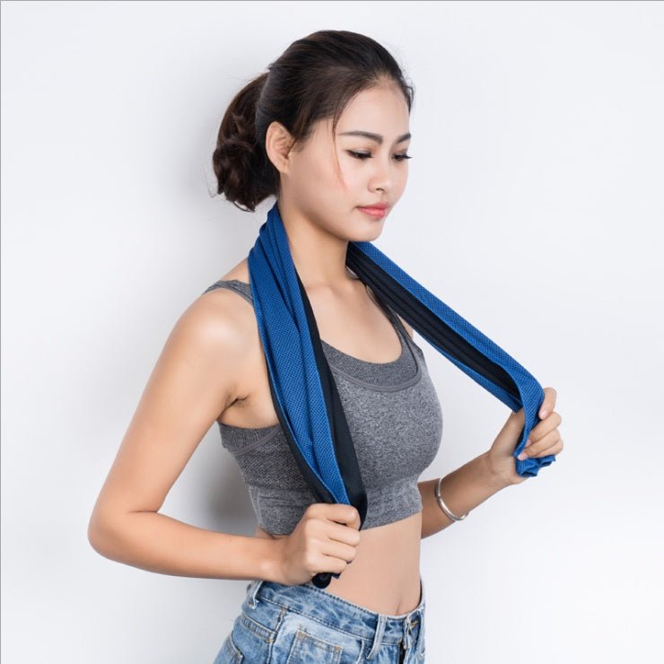 Sports Quick-Drying Cooling Towel Swimming Gym Travel Cycling Gym Club Yoga Sports Cold Feeling Sport Towels To Take Carry Hot | Luxury Home Accessories | Heulog Glow