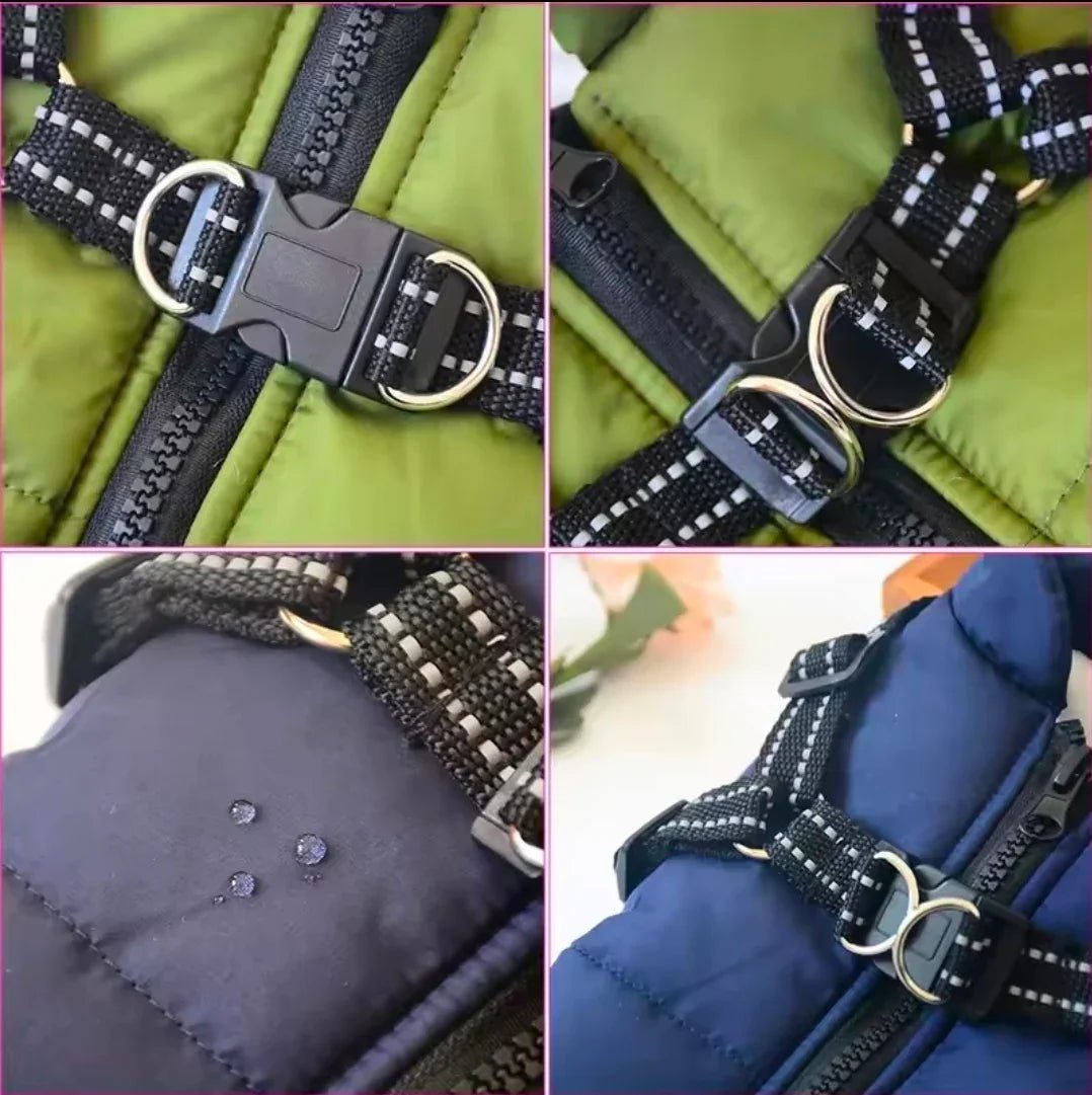 Sports Warm Dog Harness Coat | Luxury Home Accessories | Heulog Glow