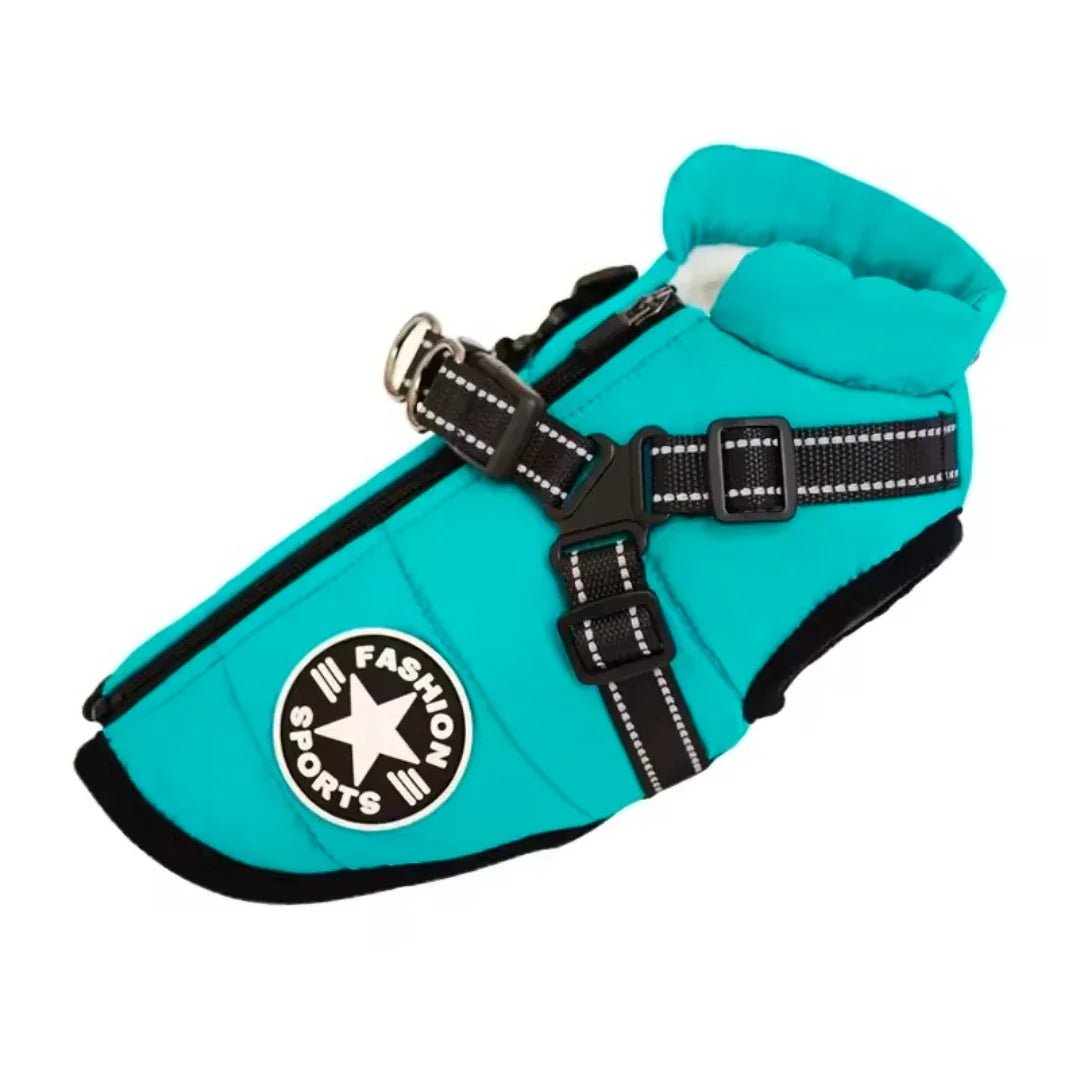 Sports Warm Dog Harness Coat | Luxury Home Accessories | Heulog Glow