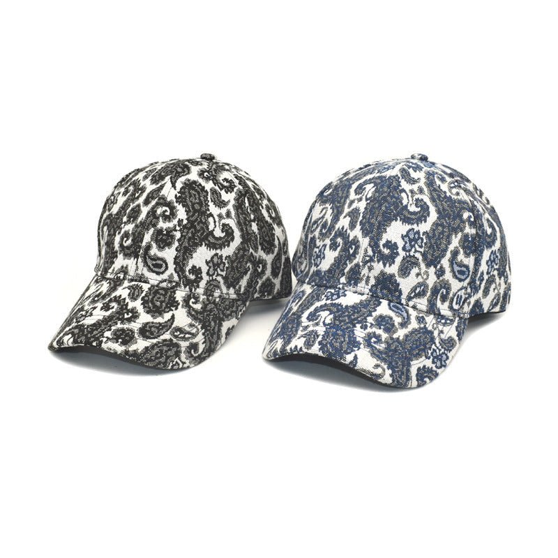 Spring And Summer Men And Women Baseball Cap Paisley Pattern Printed Baseball Cap | Luxury Home Accessories | Heulog Glow