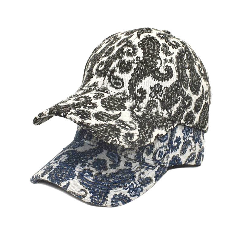 Spring And Summer Men And Women Baseball Cap Paisley Pattern Printed Baseball Cap | Luxury Home Accessories | Heulog Glow
