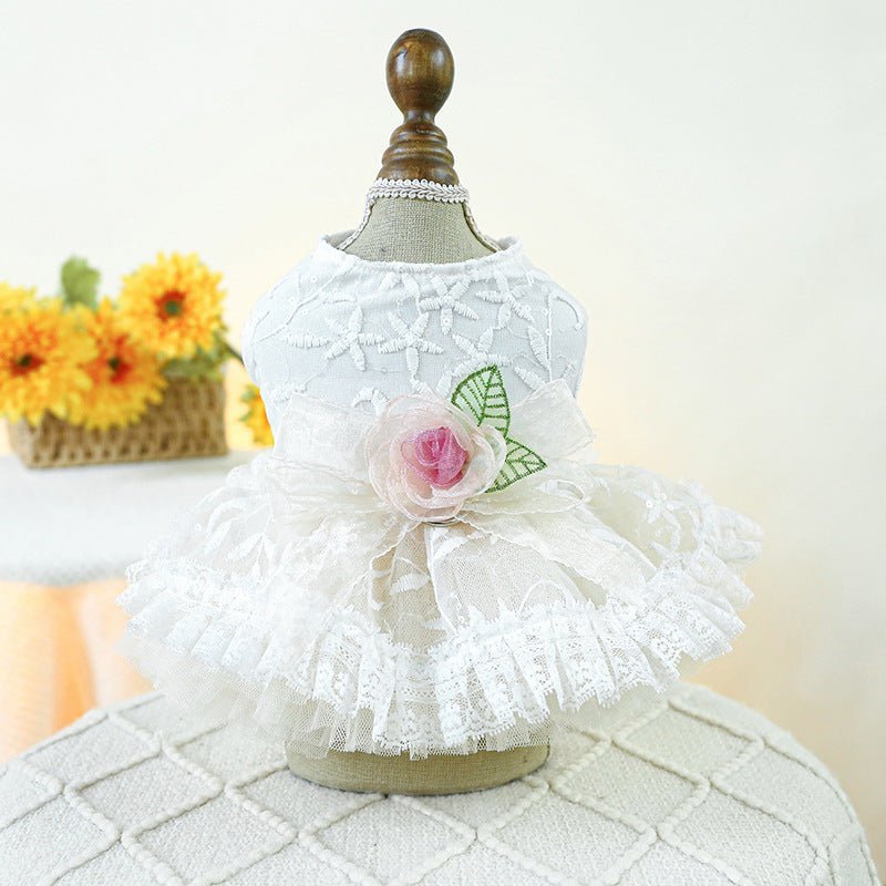 Spring And Summer Thin Dog Cat Wedding Dress | Luxury Home Accessories | Heulog Glow