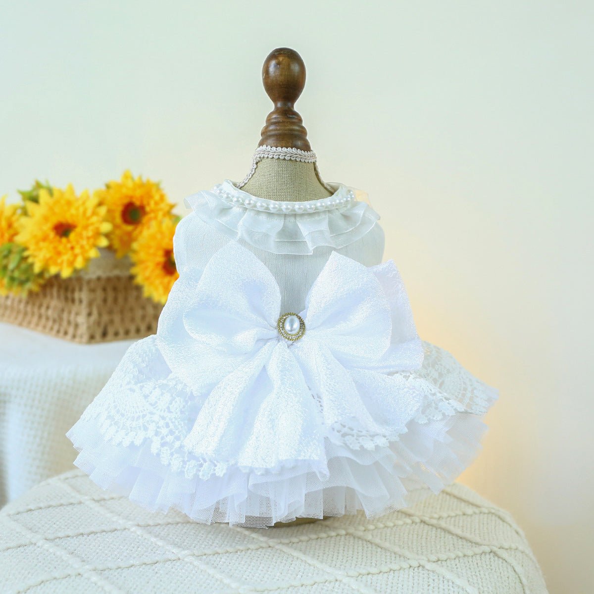 Spring And Summer Thin Dog Cat Wedding Dress | Luxury Home Accessories | Heulog Glow