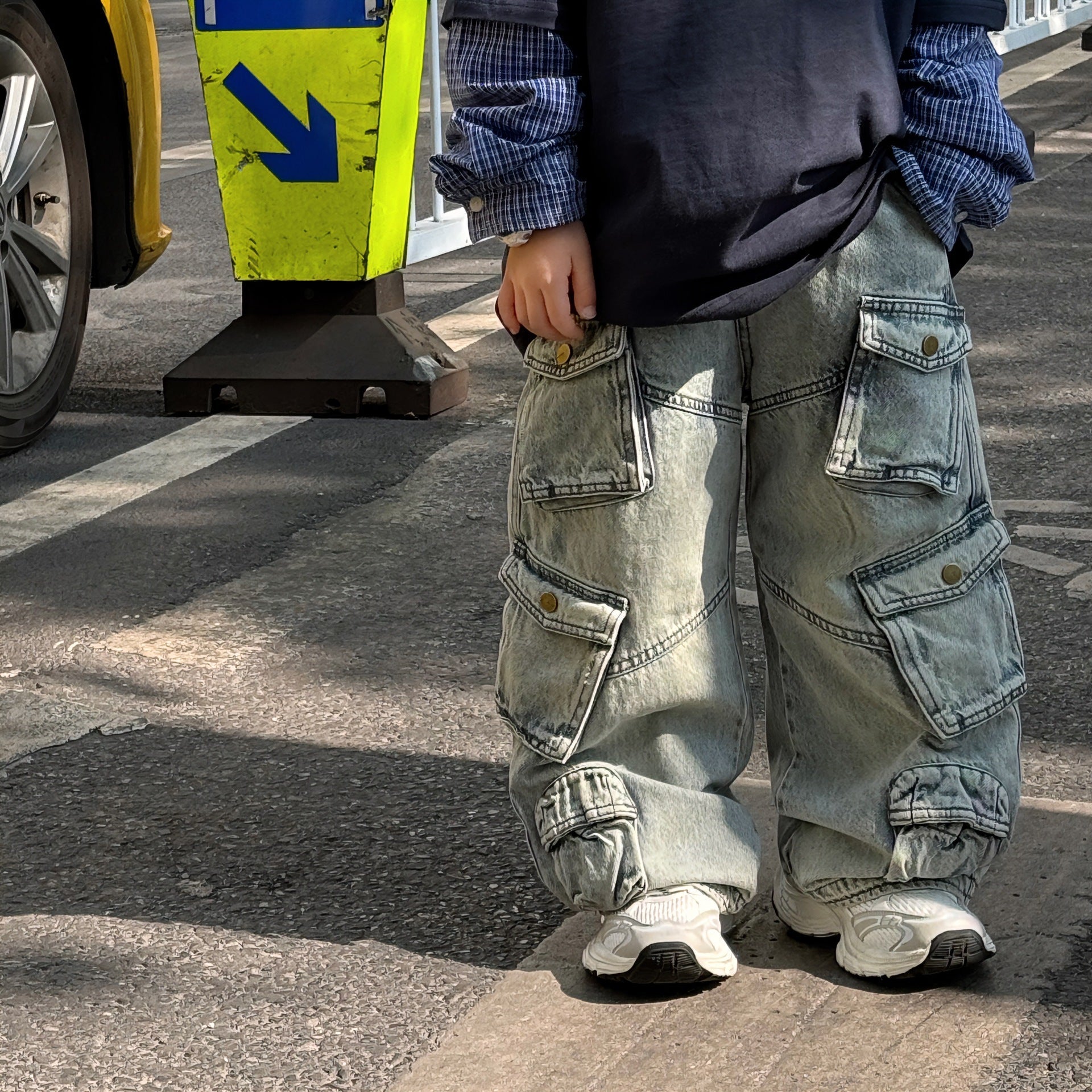 Spring New All-matching Work Clothes Children's Trousers | Luxury Home Accessories | Heulog Glow
